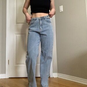 Light blue jeans